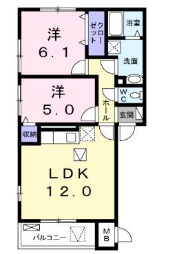 プラザハウス 間取り図