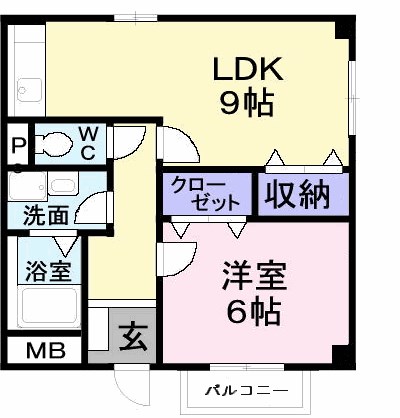 サンパティークメゾン 間取り図