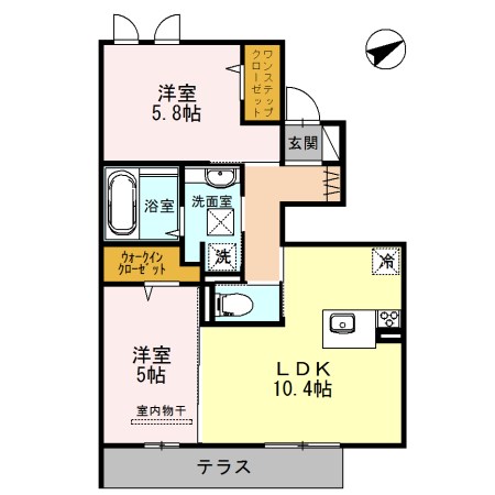 グランベリエ 間取り図