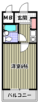 リバーズマンション 間取り図
