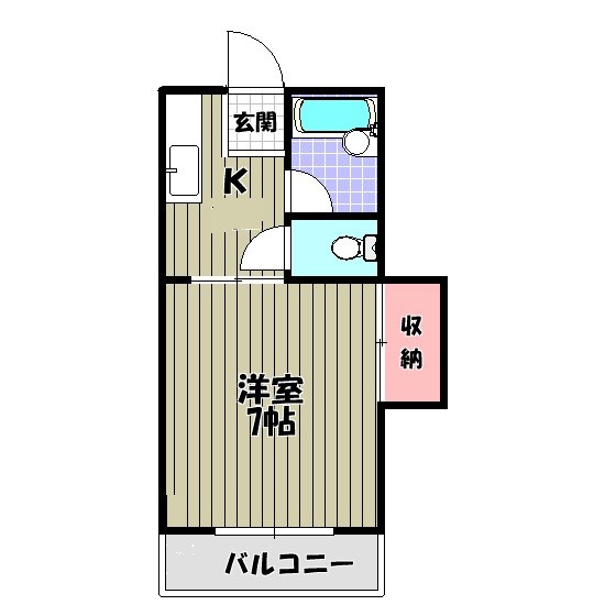 ラ・グレース金剛 間取り図