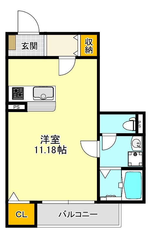 F+style 狭山・池尻中1号館 間取り図