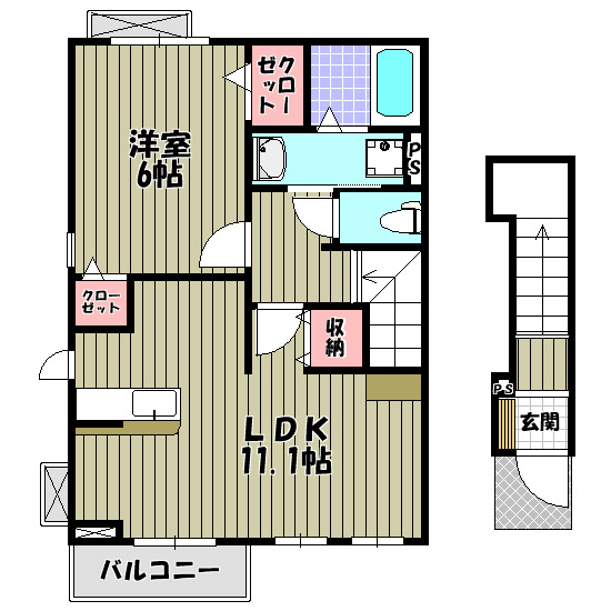 プロムナード 間取り図