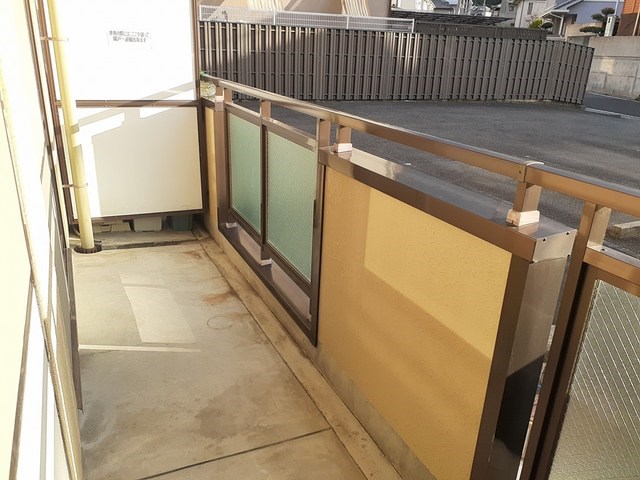 アレーゼF ベランダ