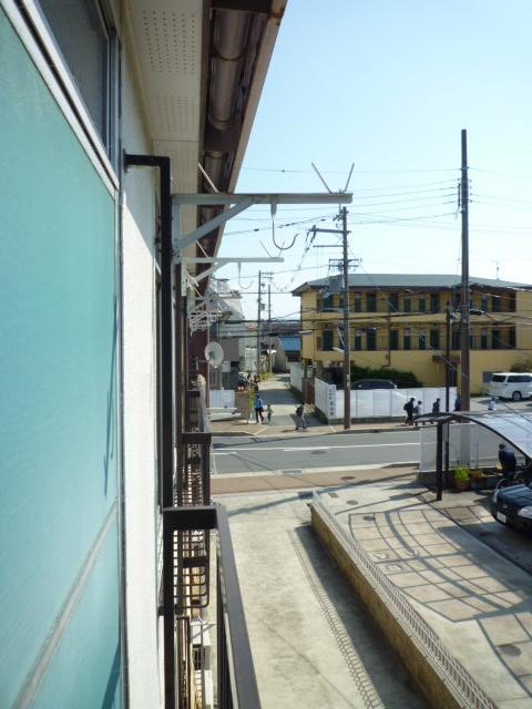 森本ハイツ ベランダ