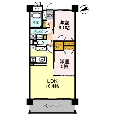 ラ・メゾンMSⅢ 間取り図