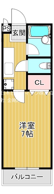 CASA DE TSUZUYAMADAI 間取り図