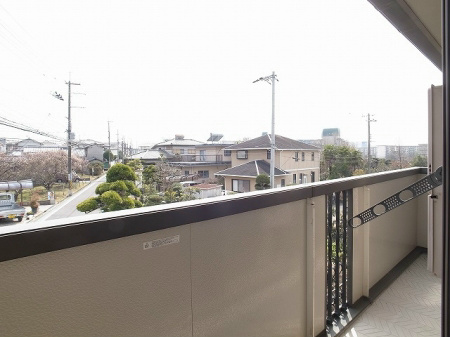 ウィルモア狭山　B棟 ベランダ