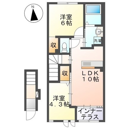 カーサＫＲＭ 間取り図