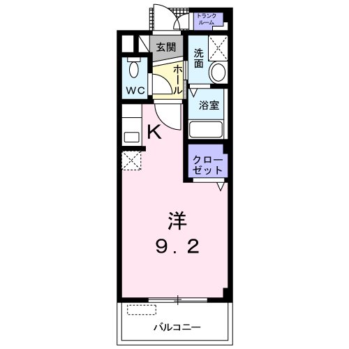 M・Yコート 間取り図