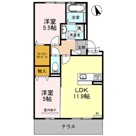 シャルマン 間取り図