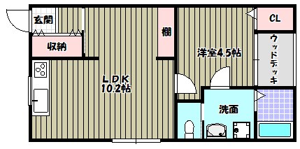 アーブルメゾン 間取り図