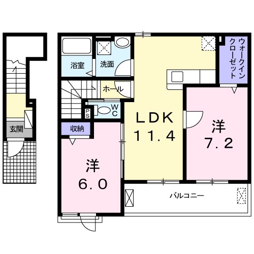 ガーデンハウスⅠ 間取り図