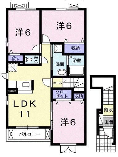ベラ　ビスタ 間取り図