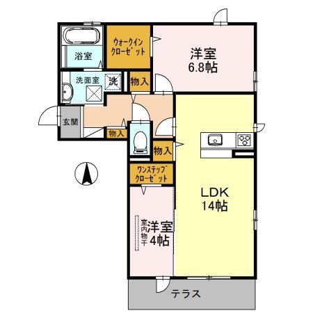 ル・フルーレ 間取り図