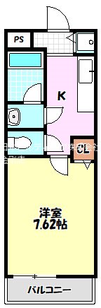 カーサ　ヴェルディ 間取り図