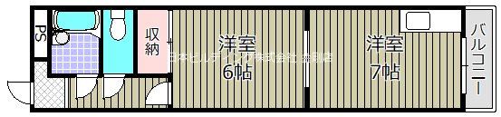 アプティ３番館 間取り図