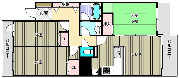 光明池アーバンライフ 間取り図