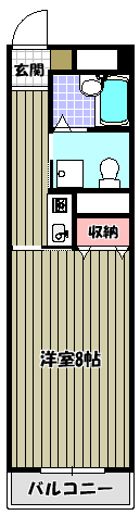 ラポール三国 間取り