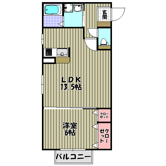シャルム加太 間取り図
