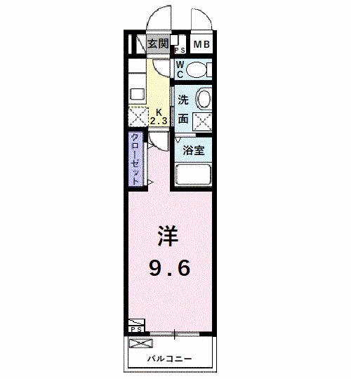 ユウパレス和泉中央 間取り図