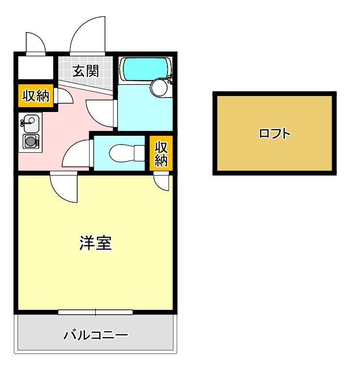 プレステージフジ狭山壱番館 間取り図