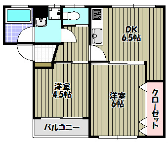 寿マンション 間取り図