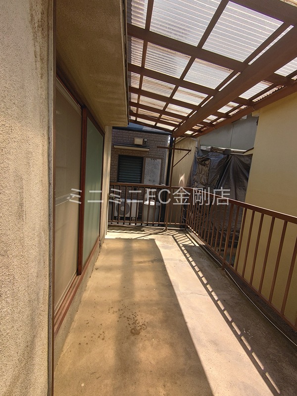 南余部戸建 ベランダ