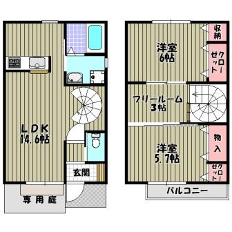 La Azur 間取り図