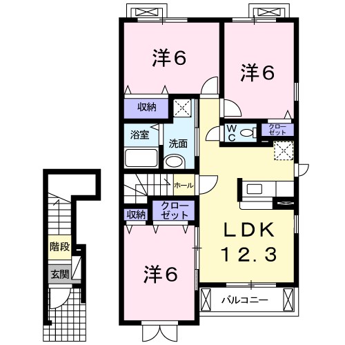 サンリットガーデン 間取り図