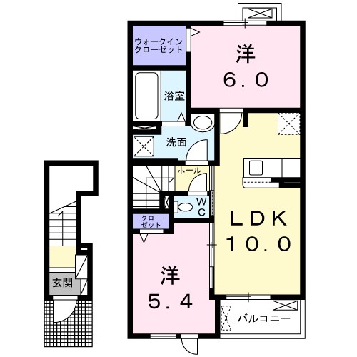 プログレスⅢ 間取り図