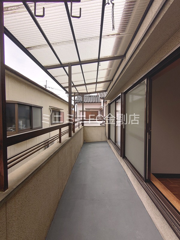 深阪4丁戸建 ベランダ