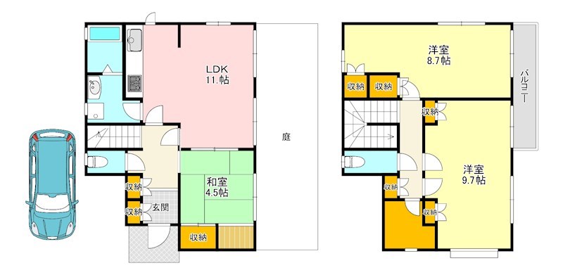 高倉台戸建 間取り