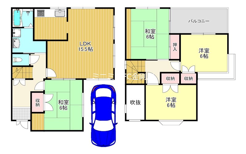 あかしあ台戸建 間取り図