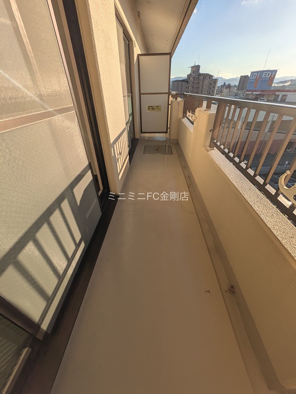 エルファミーレ富田林 ベランダ
