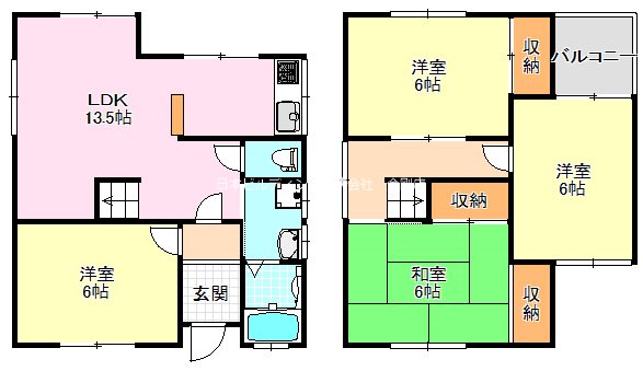 RH錦織南 間取り図
