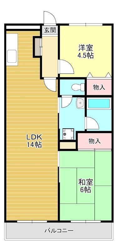 サンライトビル 間取り図