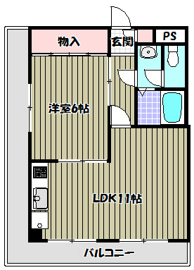 第２山内マンション 間取り図
