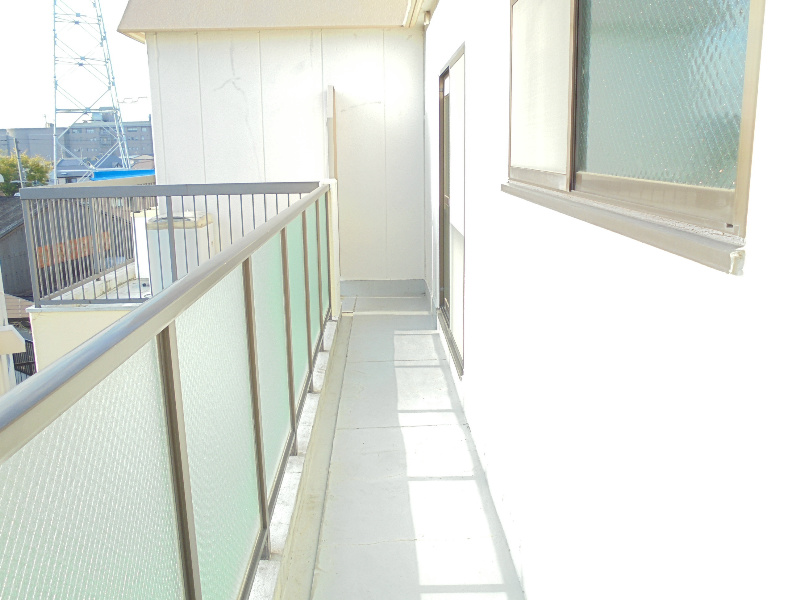 第２山内マンション ベランダ