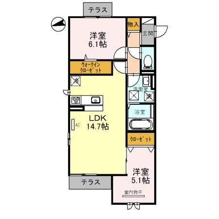 グラン・グレース金剛 間取り図