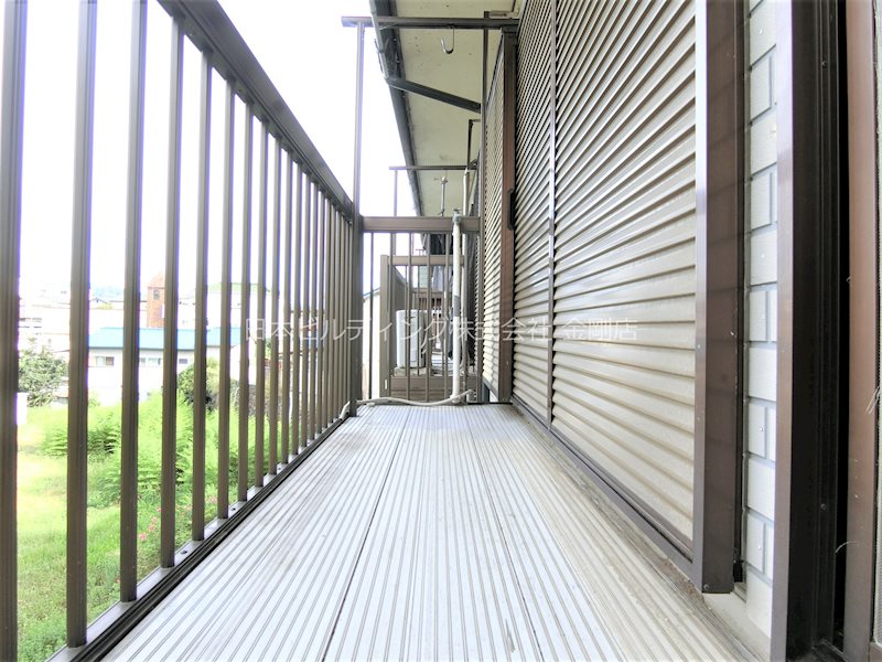 高橋ハイツ ベランダ