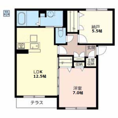 シャーメゾングリーンハイツ 間取り図