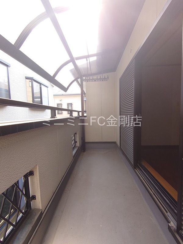 青南台貸家 ベランダ