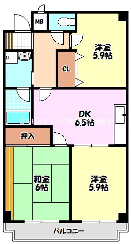 レガート 間取り図