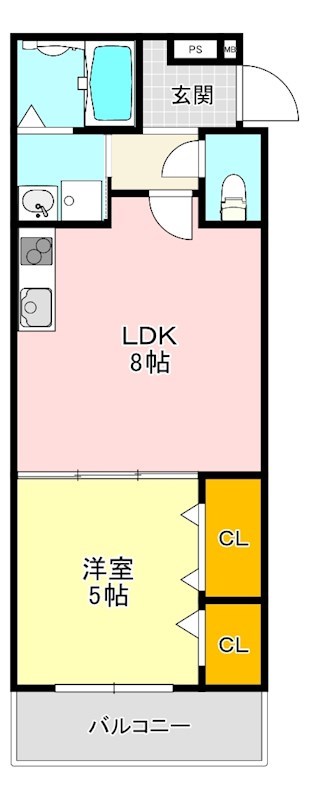 ポプラーレ狭山Ⅱ  間取り図