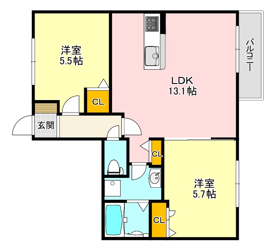 市 間取り