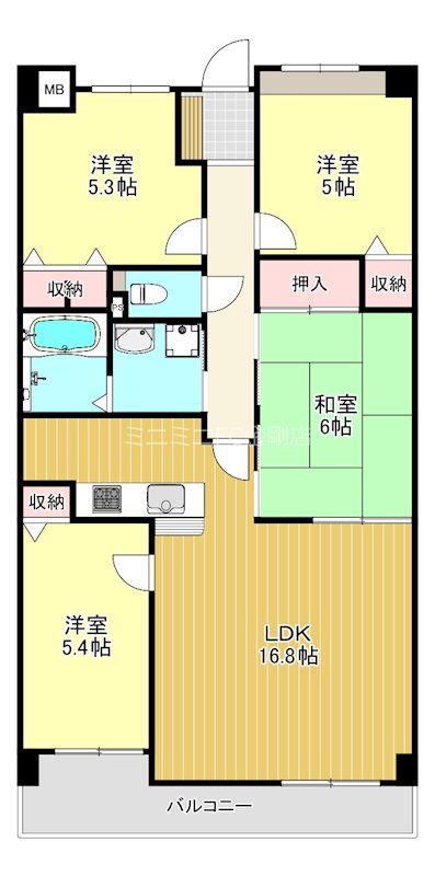 グランコープ泉北宮山台 間取り図