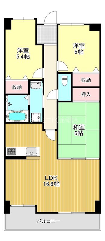 グランコープ泉北宮山台 間取り図