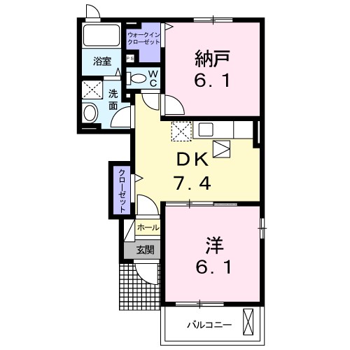 レ　ボー　シャン 間取り図