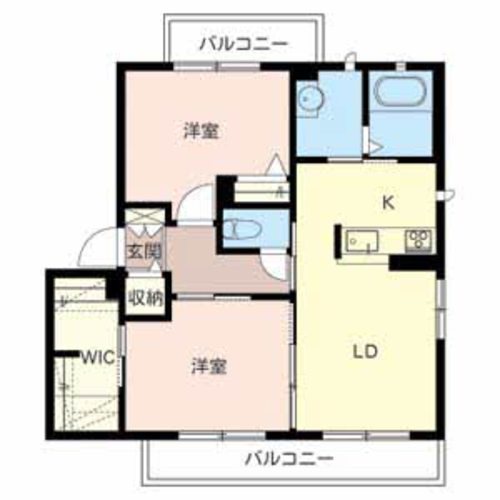 パークアベニュー参番館 間取り図